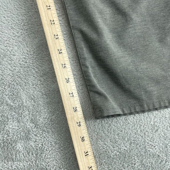 Dunning Mens Gray Golf Pants Size 36/30 Flaw 3482 - Picture 8 of 10